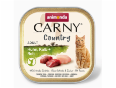 ANIMONDA Carny Country kura, teľacie + ikry - mokré krmivo pre mačky - 100 g