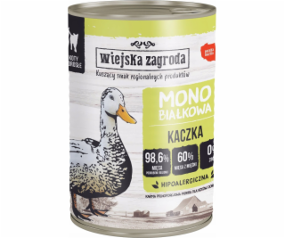 WIEJSKA ZAGRODA Monoproteín Duck - mokré krmivo pre mačky...