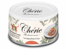 CHERIE Tuna and shrimp mix - mokré krmivo pre mačky - 80g