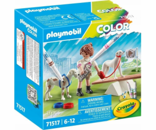 PLAYMOBIL 71517 Barevný výcvik psů, stavebnice