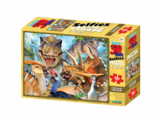 PUZZLE - Dinosaur Selfie 100 dielikov