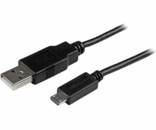 StarTech USB-A - microUSB USB kabel 3 m černý (USBAUB3MBK)