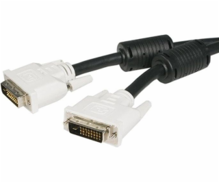 StarTech DVI-D - DVI-D kabel 5m bílý (DVIDDMM5M)