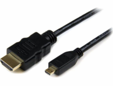 StarTech HDMI Micro - HDMI kabel 1m černý (HDADMM1M)