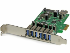 StarTech PCIe 2.0 x1 řadič – 7x USB 3.0 (PEXUSB3S7)