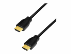 LOGILINK CH0100 HDMI 2.0 cable A/M to A/M 4K/60 Hz CCS black 1m