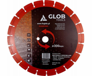 Glob Diamantový kotouč GLOB TOOLS Stavební hmoty průměr 3...