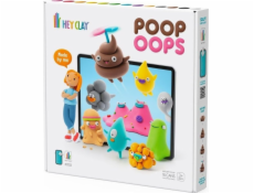 Tm Toys Hey Clay - POOP OOPS clay + příslušenství HCL16177