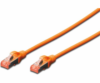 Digitus Patchcord CAT6, S-FTP, 0,5 m, oranžový (DK-1644-0...