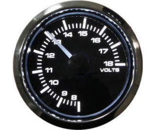 Hodiny s automatickým měřidlem AUTO GAUGE 52mm STP2B Volt