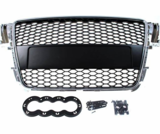 MTuning_F GRILL AUDI A5 8T RS-STYLE CHROME-BLACK (07-10) PDC