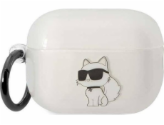 Karl Lagerfeld pouzdro KLAP2HNCHTCT Apple AirPods Pro 2 průhledné Ikonik Choupette