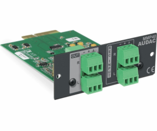 Modul přehrávače a rekordéru médií  AUDAC MMP40 SourceCon™