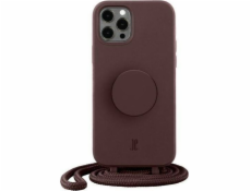 Pouzdro Just Elegance JE PopGrip pro iPhone 12/12 Pro 6.1 lanýž/lanýž 30165 (Just Elegance)