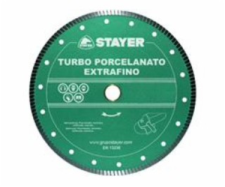 Stayer Diamond disk 230x22,2mm TURBO PORCELANTE EXTRAFINO...