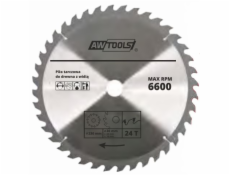 AWTools kotoučová pila na dřevo 300 x 30/22/16 mm 24z (AW48478)