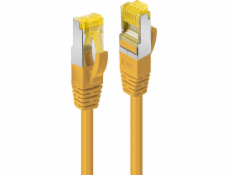 Lindy LINDY Patchkabel Cat6A RJ45 S/FTP Cat7 LSZH Gelb kabel 1,5m