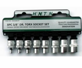 Honiton Torx sada zásuvek 3/8 E6-E16 8 ks. (H3008)