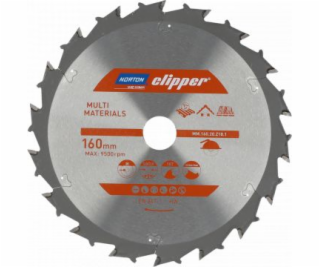 Norton Clipper KRUHOVÁ PILA 230 mm x 30 mm x 24z MULTI MA...