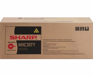 Originální toner Sharp MX-C35T žlutý (MX-C35TY)