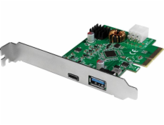 LogiLink PCIe 3.0 x4 řadič – 1x USB 3.0 + USB-C (PC0089)