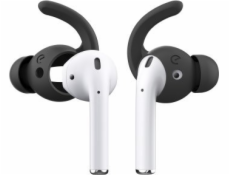 Class and Culture LLC KeyBudz EarBuddyz Ultra - silikonové kryty pro AirPods 1/2 (černé)