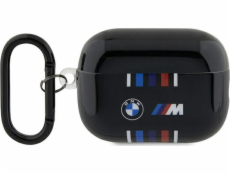 BMW BMW BMAP222SWTK kryt AirPods Pro 2 gen černo/černý Vícebarevné linky