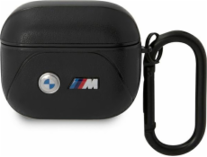 BMW BMA322PVTK kryt AirPods 3 gen black/black Leather Curved Line