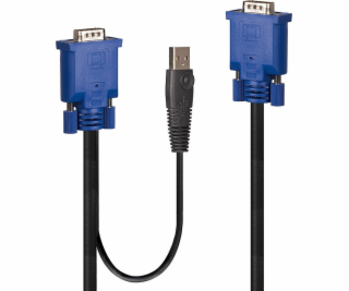 Lindy USB kabel LINDY Kombiniertes KVM- a USB-Kabel 1m