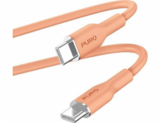 Puro USB-C – USB-C kabel USB 1,5 m oranžový (PUR674)