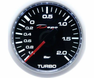 Depo CLOCK DEPO CSM 52mm - TURBO ELECTRIC -1 až 2 BAR