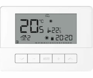Tech T-4.1 drátový pokojový regulátor, bílý STT-4.1WH