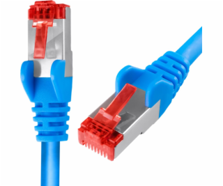 Spacetronik RJ45 CAT 6 S/FTP kabel AWG27 LSZH modrý 30m