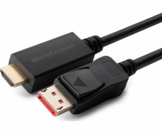 AV adaptér MicroConnect DisplayPort – HDMI černý (4K Disp...