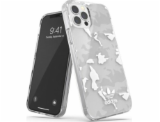 Adidas OR ochranné pouzdro Camo iPhone 12/12 Pro transparentní/bílá 43705