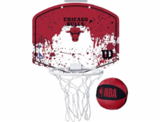 Wilson NBA Team Chicago Bulls Mini obruč WTBA1302CHI Červená Jedna velikost