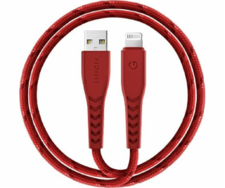 Energea USB-A - Lightning USB kabel 1,5 m červený (CBL-NF...