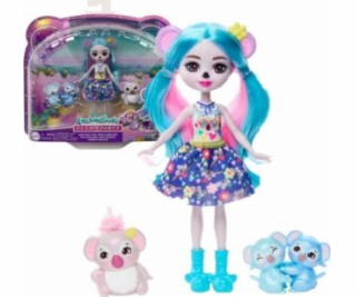 Mattel Enchantimals Koala Family Panenka + figurky (HNT61)