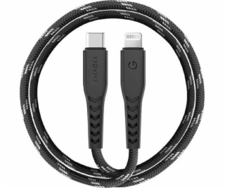 Energea USB-C – Lightning USB kabel 1,5 m černý (CBL-NFCL...