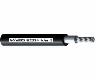 Fotovoltaický kabel // MG Wires // 1x4mm2 0,6/1kV černý H...