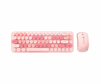 MOFII Wireless Keyboard+Mouse iBean Pro New 2.4G (Pink)