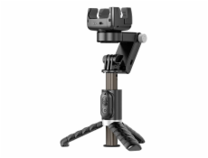 Gimbal/stand with light APEXEL Q18 (black)