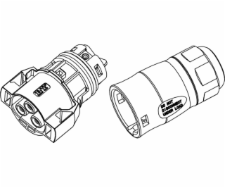 Konektor Deye k mikroinvertorům 230 V, samice