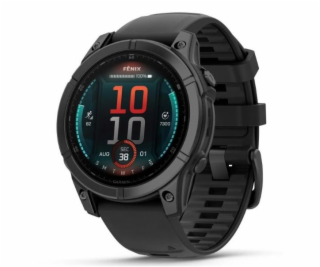 GARMIN fenix E - 47mm, AMOLED, Slate, Black