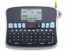 DYMO LabelManager 360D 6/9/12/19 mm D1-Bänder Qwerty UK/HK