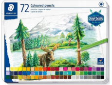 STAEDTLER Design Journey Metalletui mit 72 Farbstiften