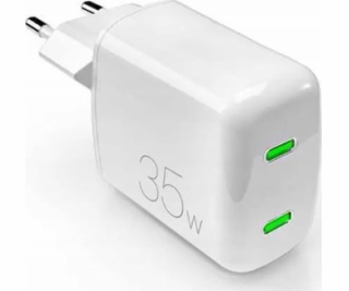 Puro  MiniPro nástěnná nabíječka GaN - 2 x USB-C 35W PD n...