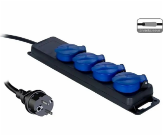 Procab  PSI204/1.5-F IP44 napájecí kabel powerstrip, 4-ce...