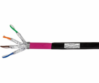 Logilink Erdverlegekabel S/FTP Cat7 AWG23 1000MHz schw. 1...