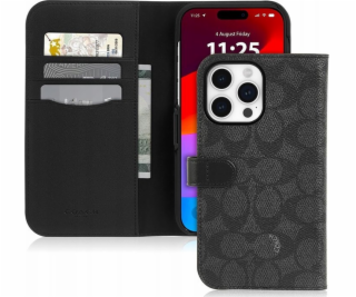 Coach  Folio Signature C Case – Flip Case 2 v 1 pro iPhon...